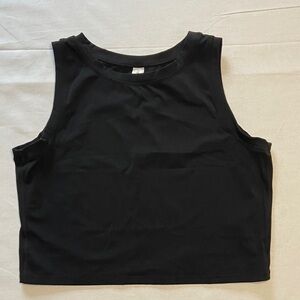 Hey Nuts Black Sleeveless Women's Top Size XL